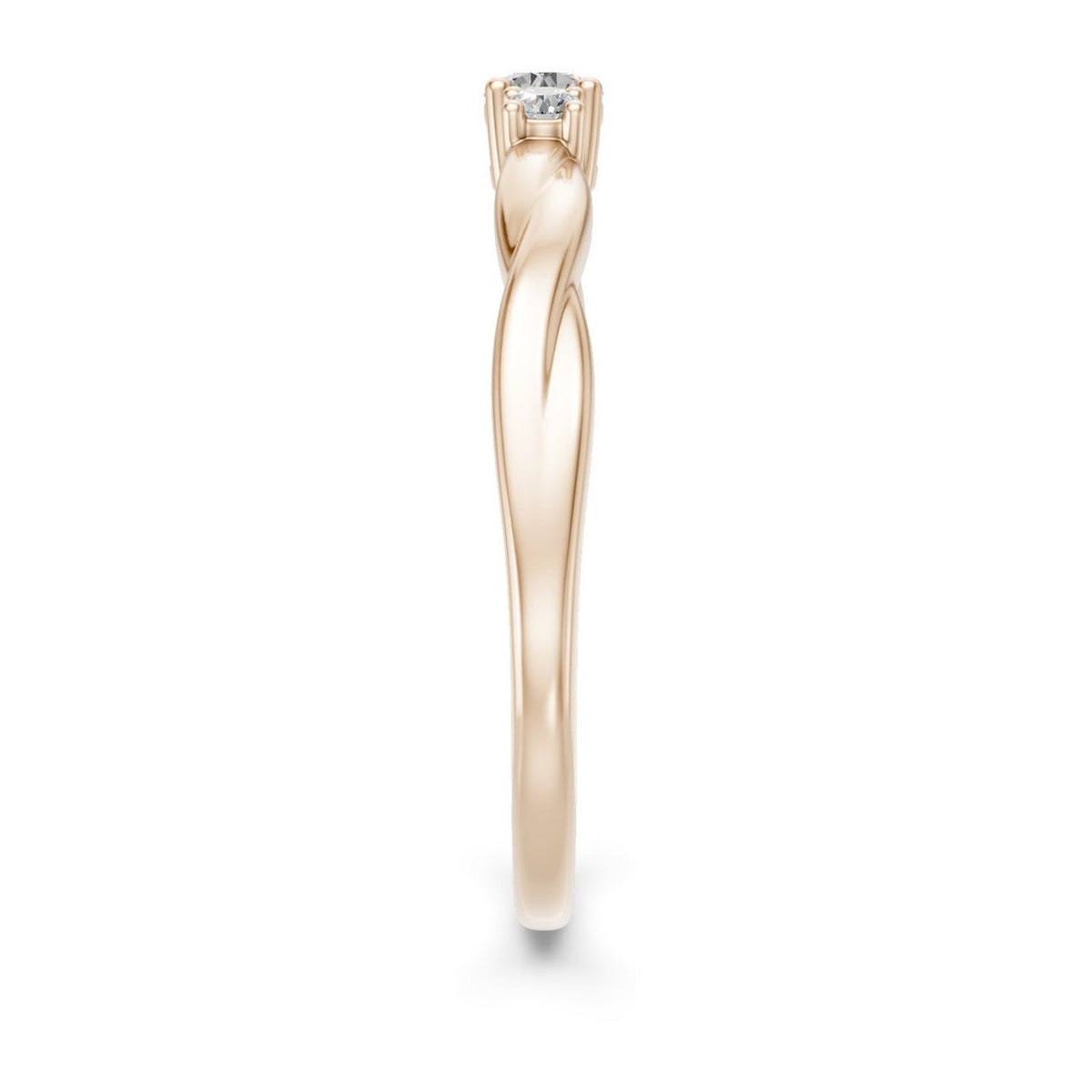 3-Stone Kordel 0,20 ct. - BREEDIA