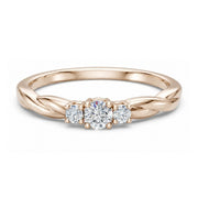 3-Stone Kordel 0,20 ct. - BREEDIA