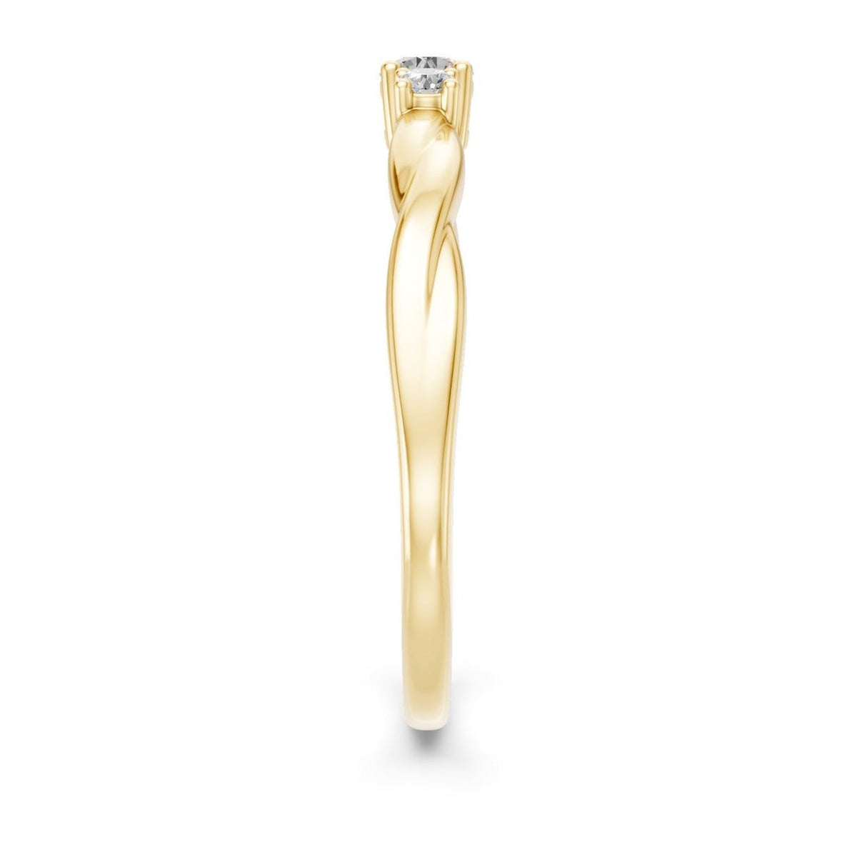 3-Stone Kordel 0,20 ct. - BREEDIA