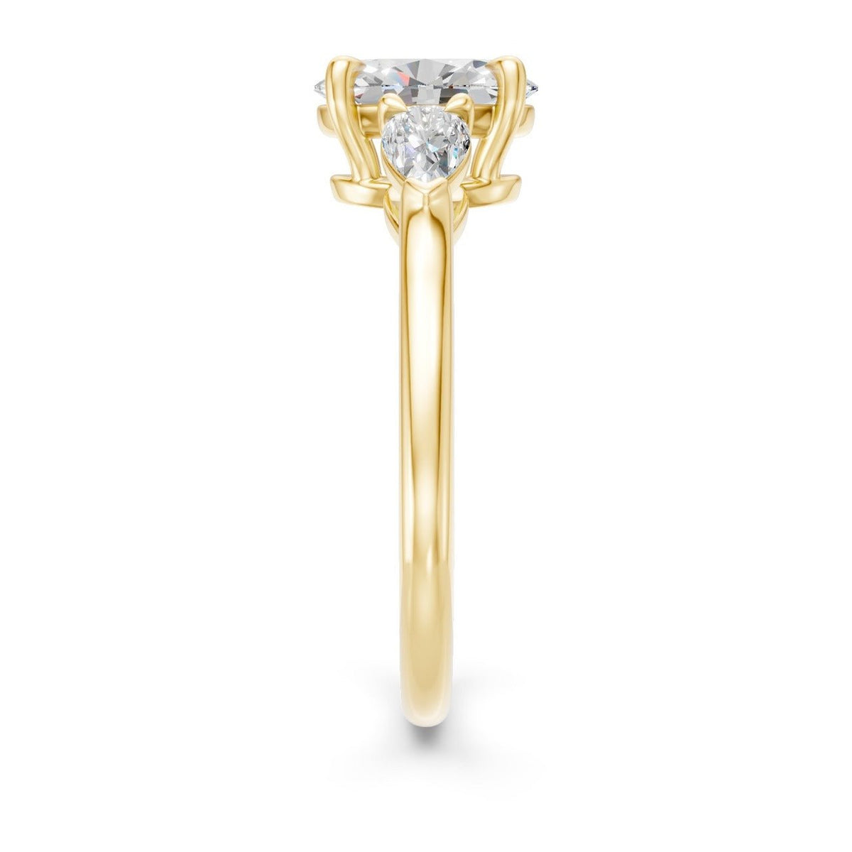 3Diamonds Oval 1,30 ct. - BREEDIA
