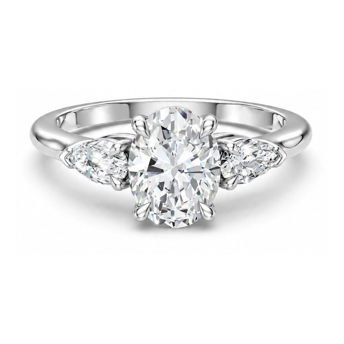 3Diamonds Oval 1,30 ct. - BREEDIA