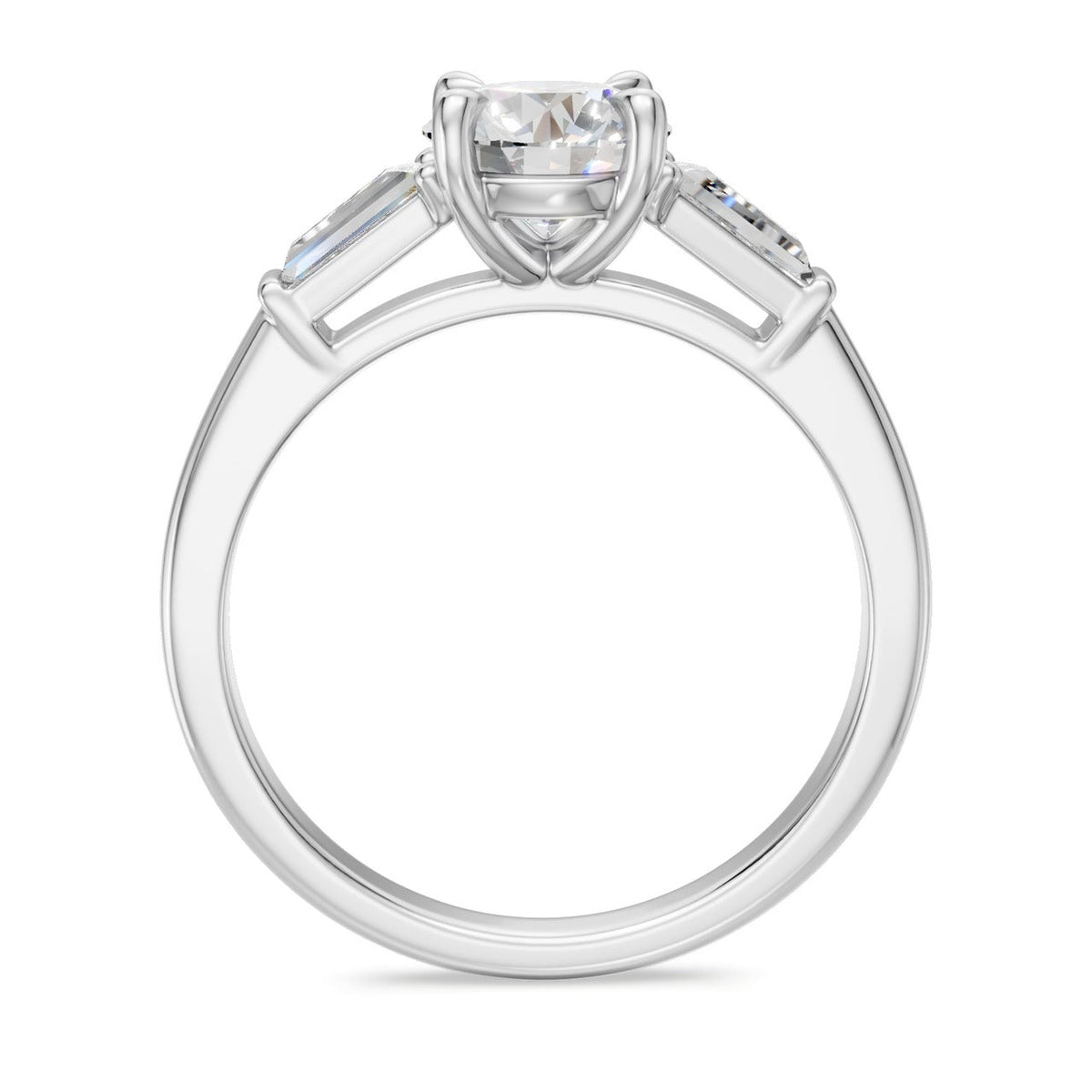 3Diamonds tappered brillant 1,40 ct. - BREEDIA