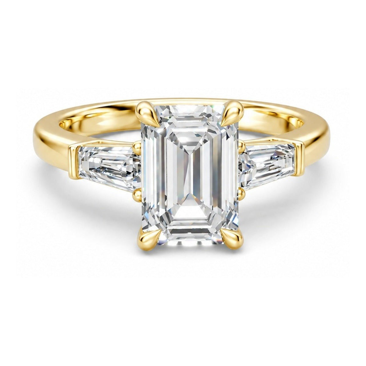 3Diamonds tappered emerald