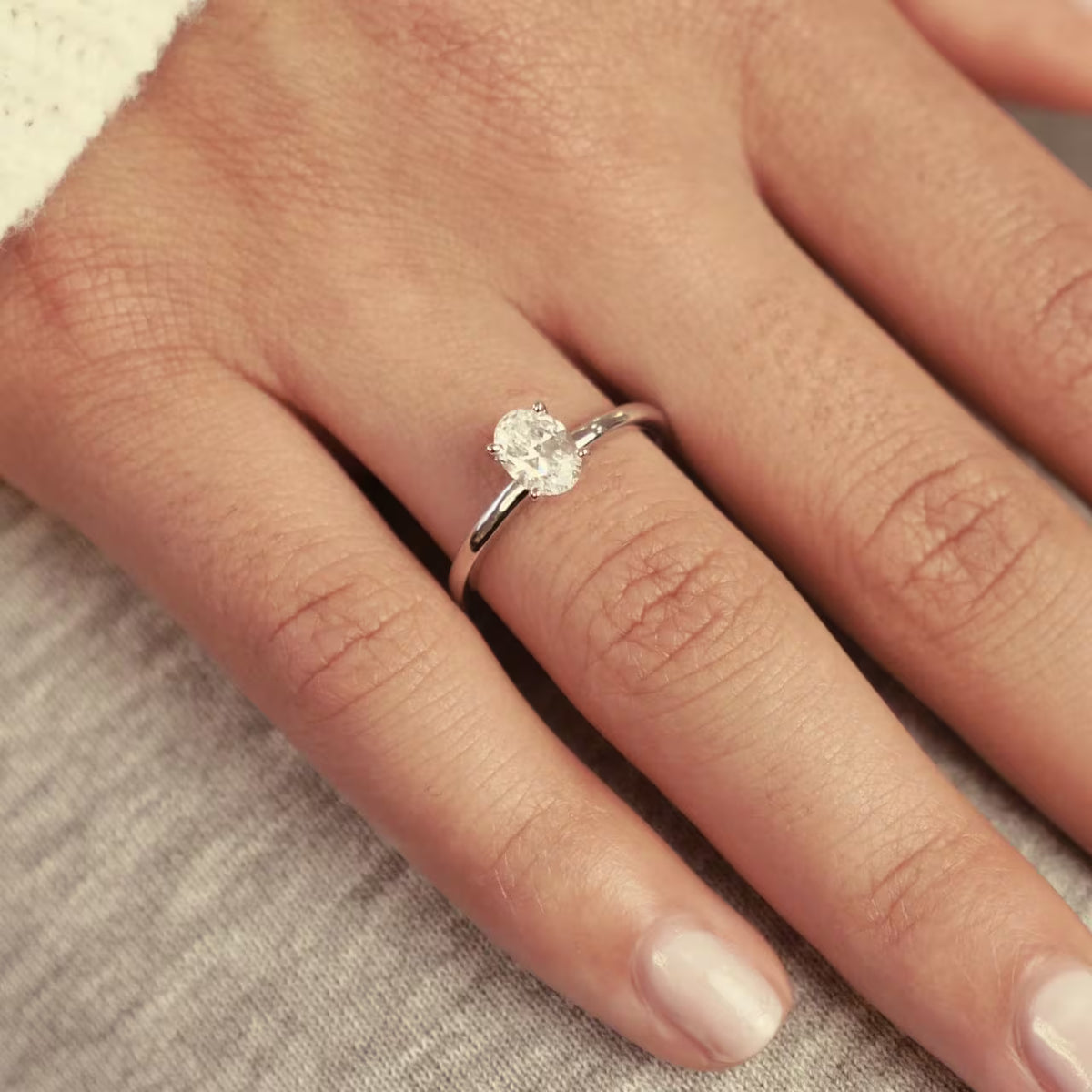 Klassik Oval 1,00 ct.