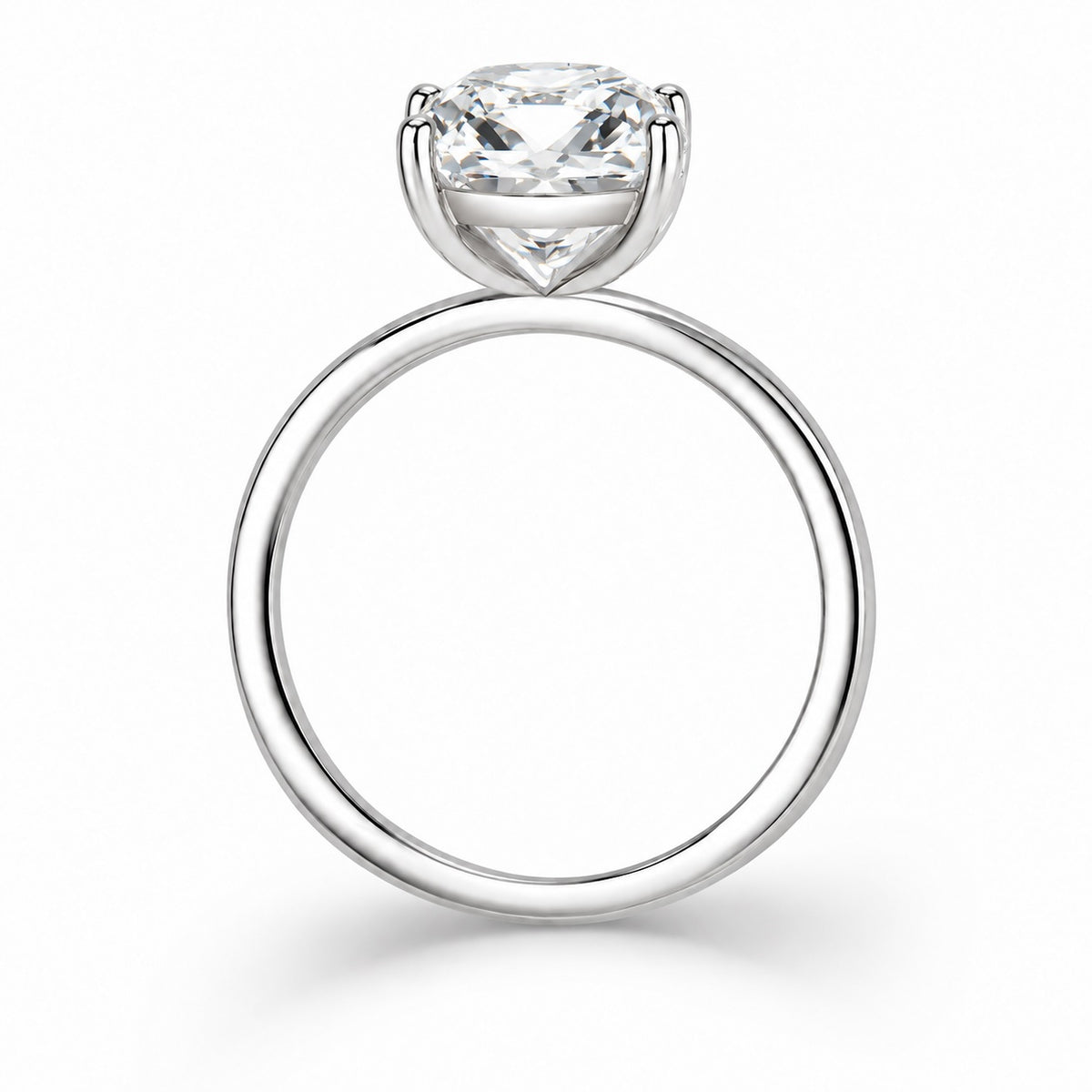 Klassik Brilliant 3,00 ct. mit Labordiamant