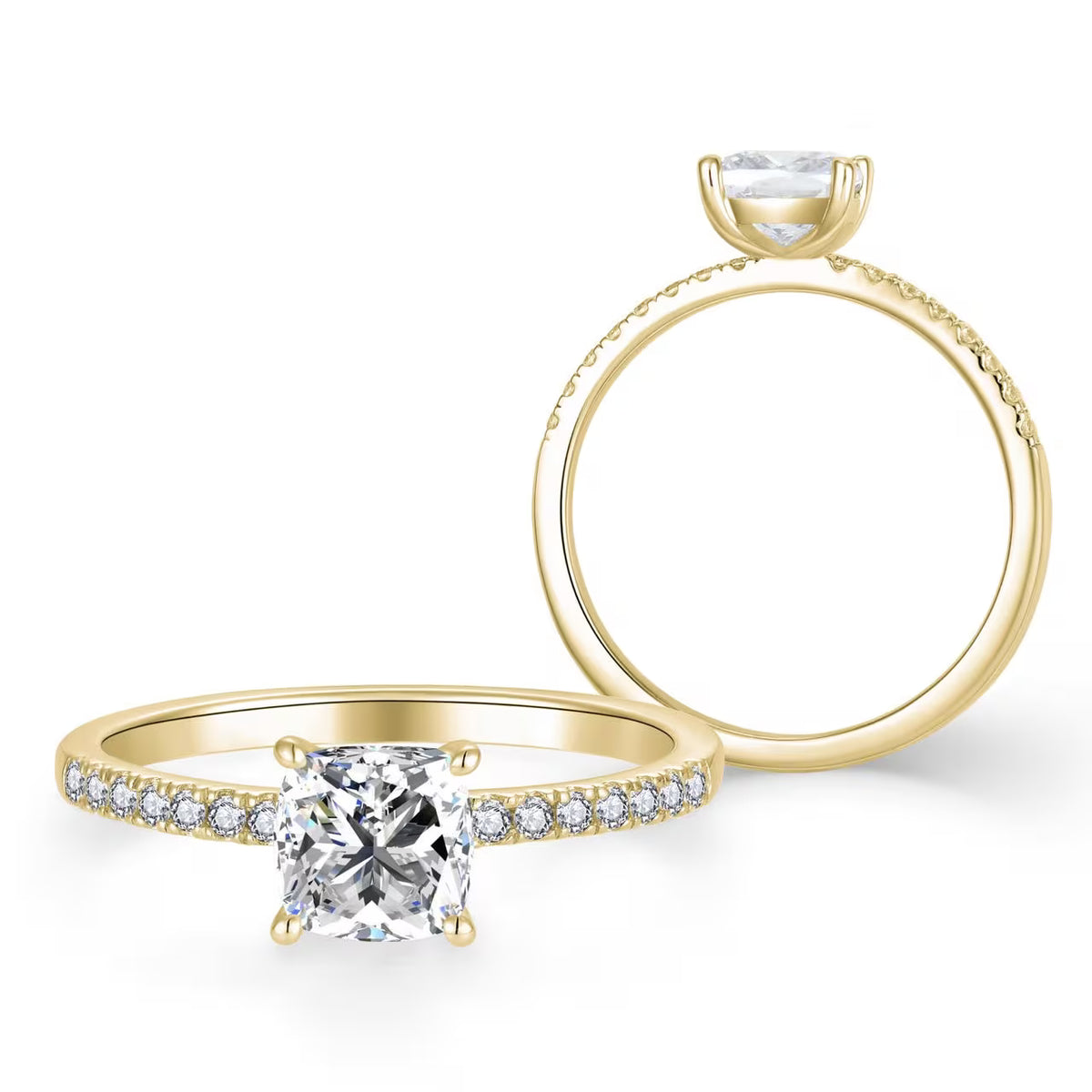 Cushion Pave 1,16 ct.