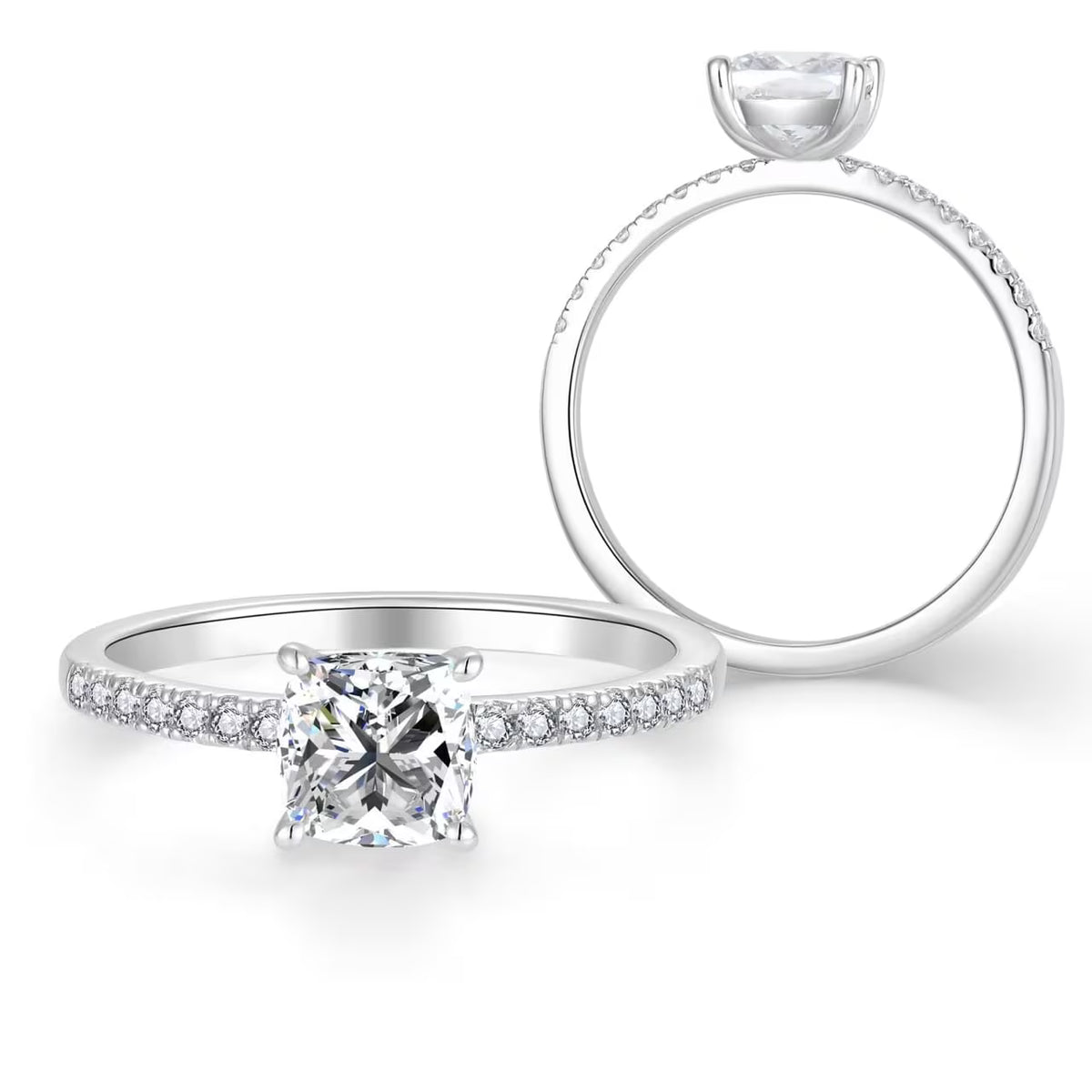 Cushion Pave 1,16 ct.