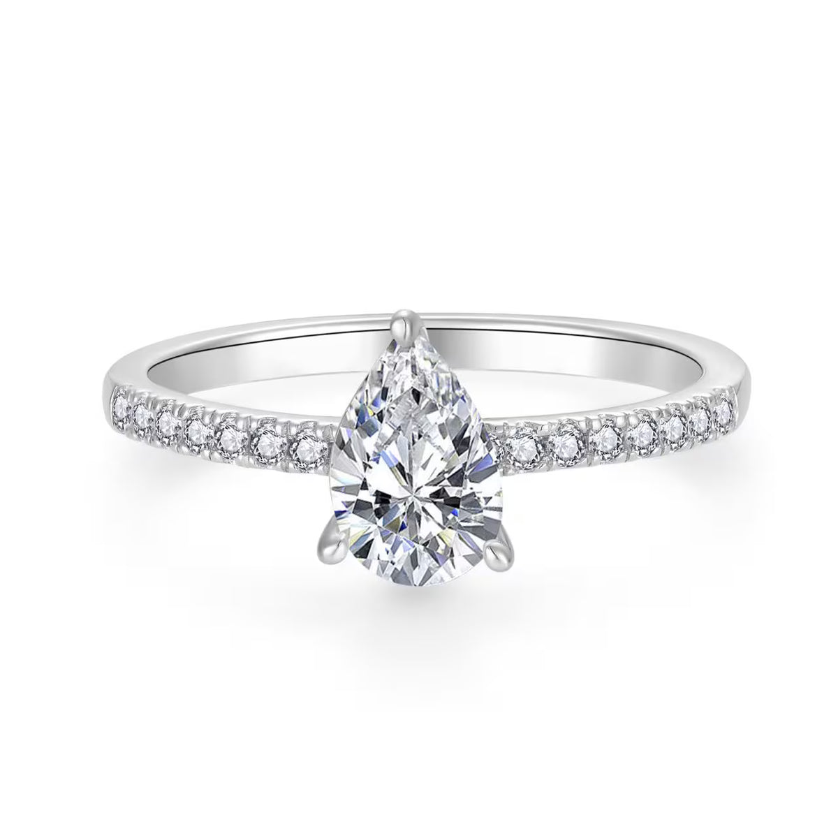 Pear Pave 1,16 ct.
