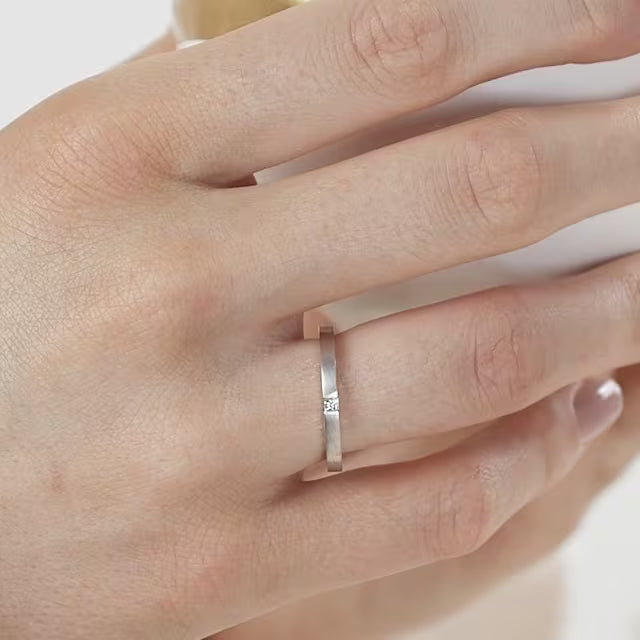 Spannring Prinzess 0,04 ct.