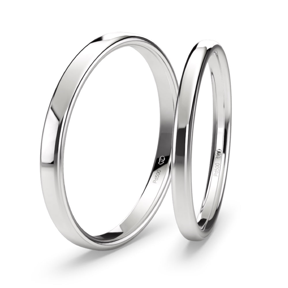 Eheringe 2,5 / 2 mm - BREEDIA