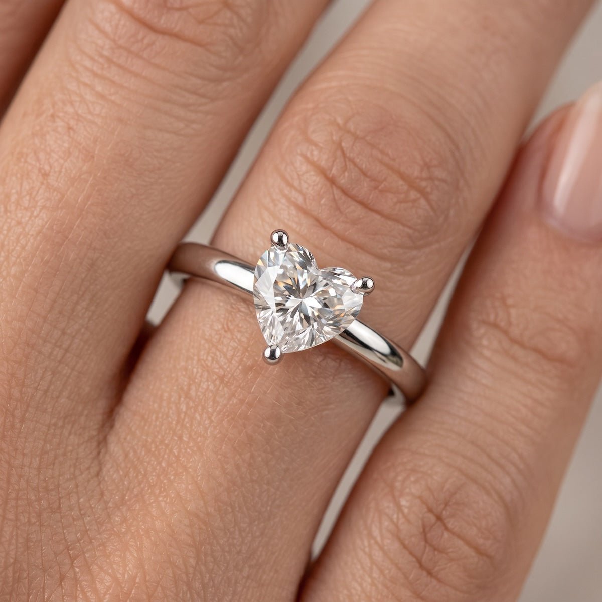 Klassik Heart 1,00 ct. - BREEDIA