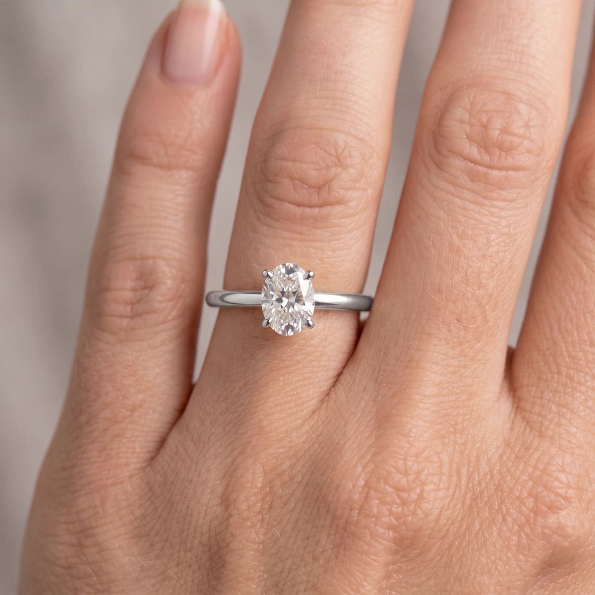 Klassik Oval 1,00 ct. - BREEDIA