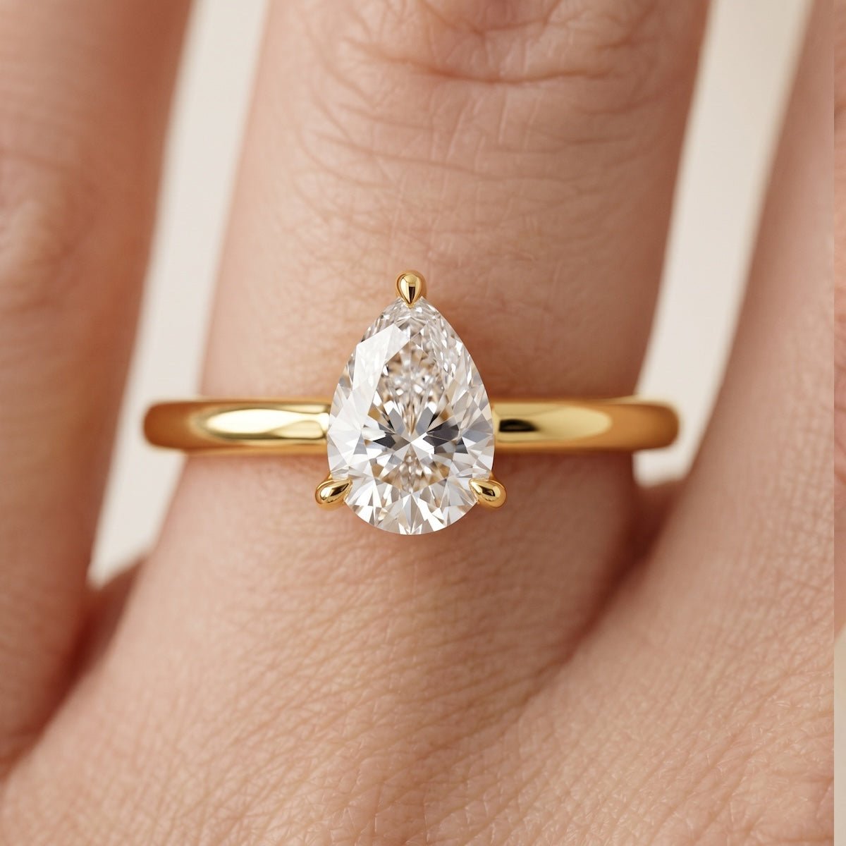 Klassik Pear 1,00 ct. - BREEDIA