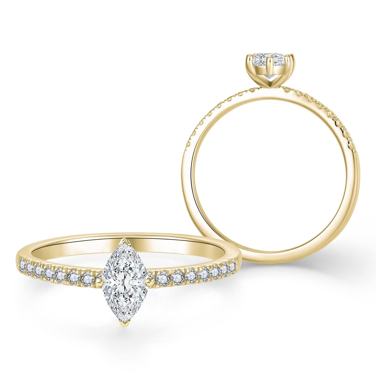Marquise Pave 1,16 ct. - BREEDIA