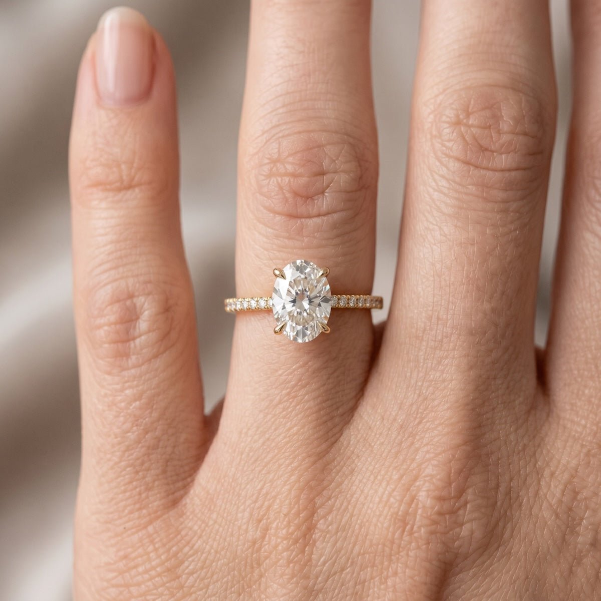 Oval Pavé 1,74 ct. - BREEDIA