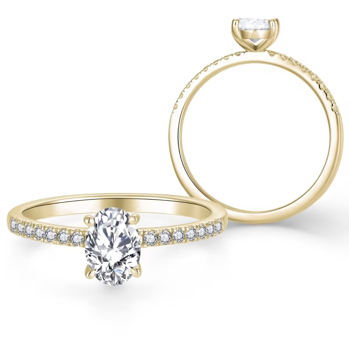 Oval Pavé 1,74 ct.