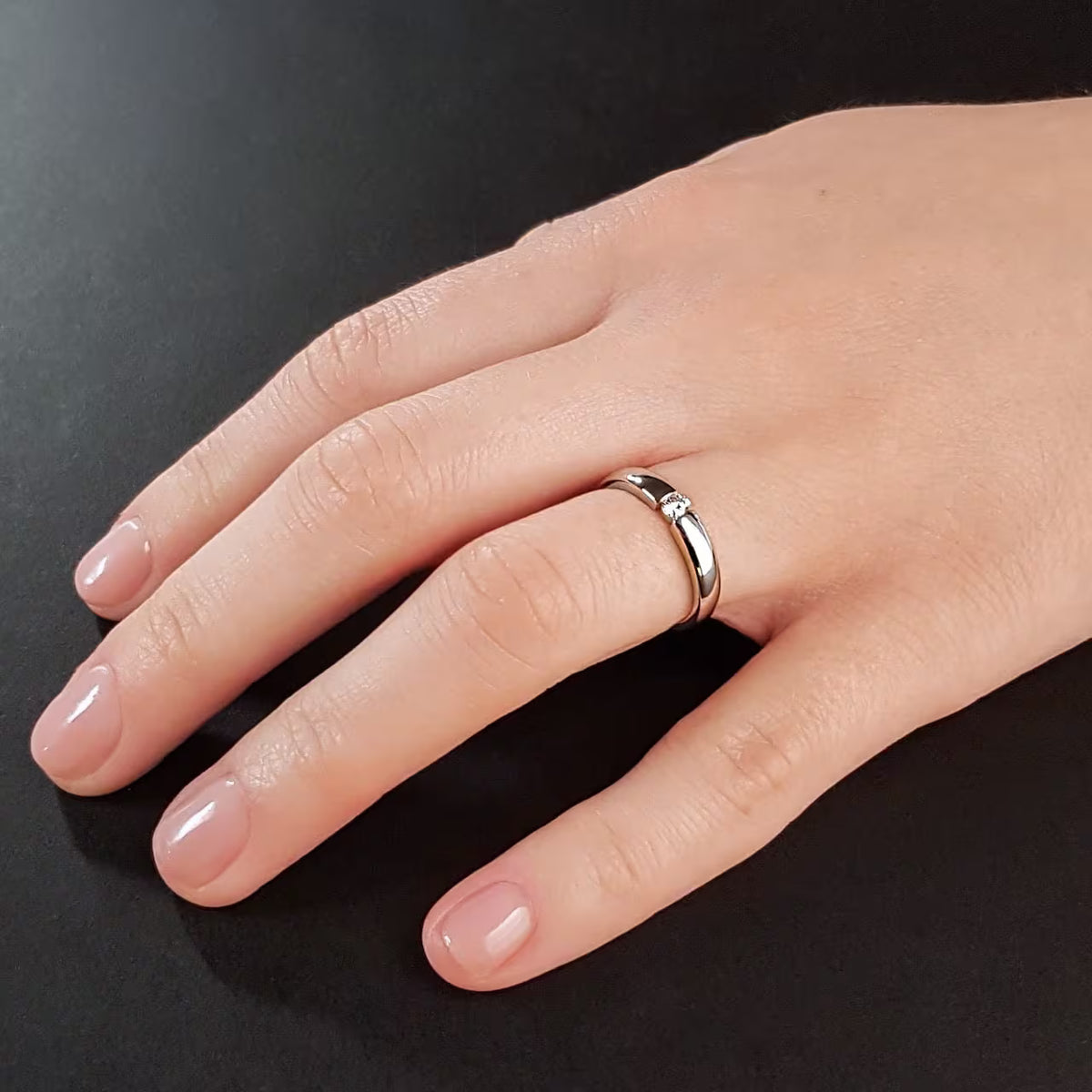 Spannring 0,15 ct.